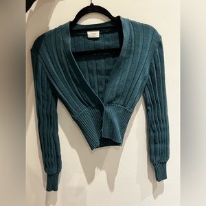 Wilfred Plunge Front Cardigan